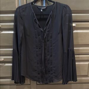 Elegant Black Women's Top